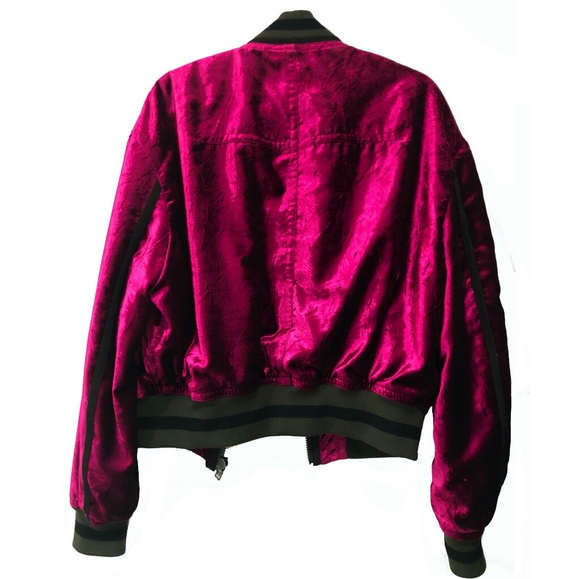Haider Ackermann Velvet Bomber Jacket - Picture 2 of 6